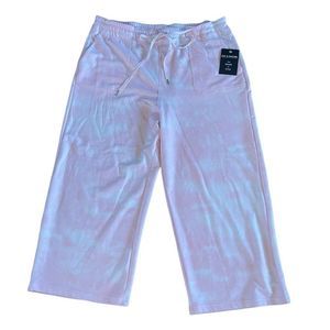 Zac & Rachel Rose Bud Tie Dye Wide Leg Pants - size L